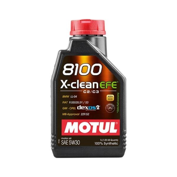 Motul 8100 X-Clean Efe 5W-30 1 Litre Motor Yağı