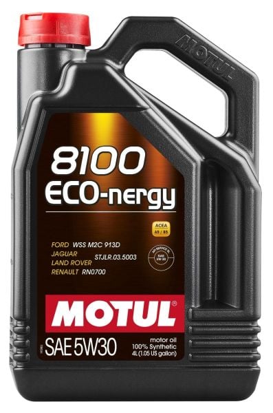 Motul 8100 Eco-Nergy 5W-30 4 Litre %100 Sentetik Motor Yağı