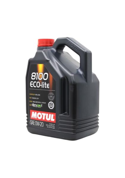 Motul 8100 Eco-Lite 0W-20 5 Litre %100 Sentetik Motor Yağı