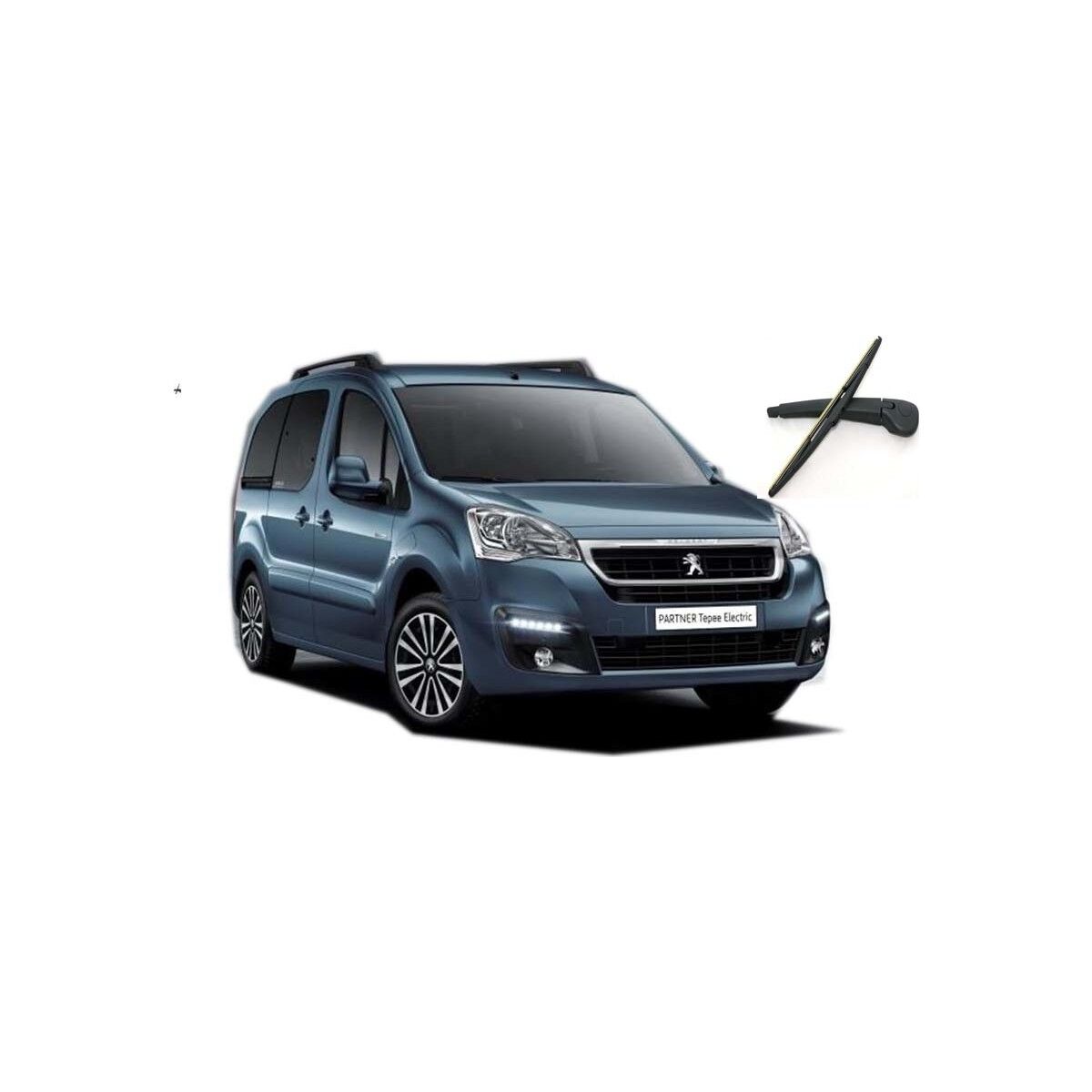 Peugeot Partner - Citroen Berlingo Arka Silecek Kolu ve Süpürgesi