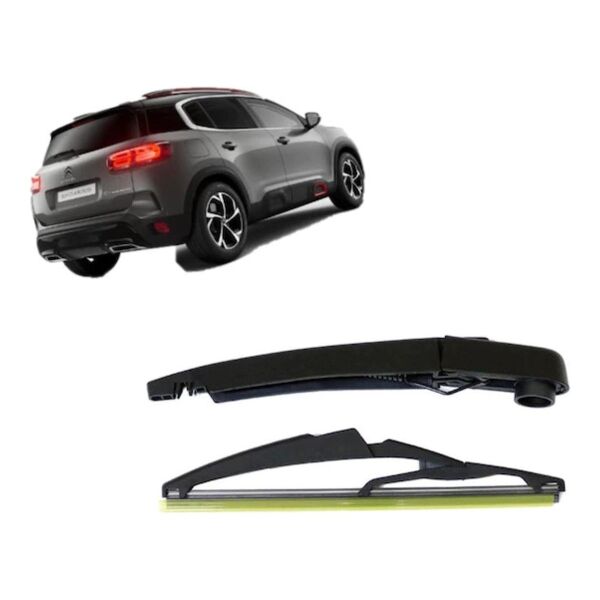 Citroen C5 Aircross Arka Silecek Kolu ve Silecek Süpürgesi 2019-2021