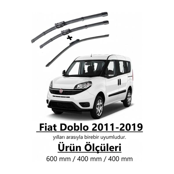 Rbw Muz Silecek Takımı Fiat Doblo 2011-2019 Model ile Uyumlu